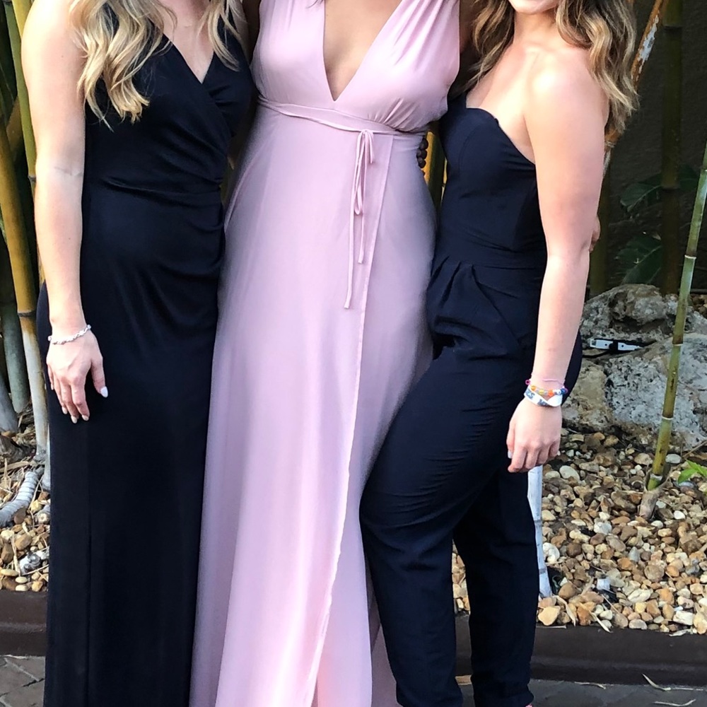 Light pink formal dress